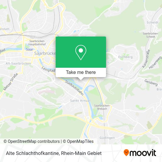 Карта Alte Schlachthofkantine
