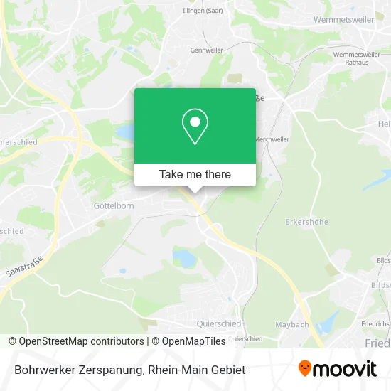 Карта Bohrwerker Zerspanung