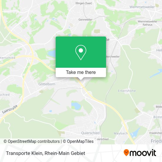 Карта Transporte Klein