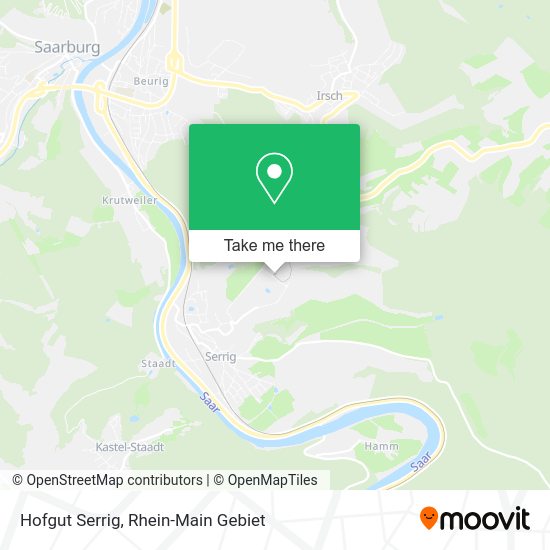 Карта Hofgut Serrig