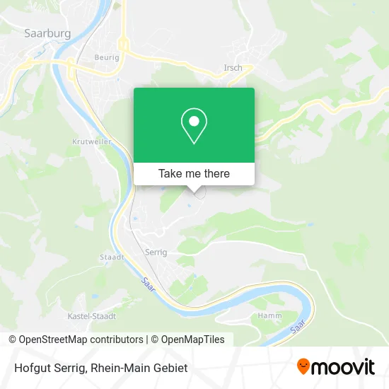 Карта Hofgut Serrig