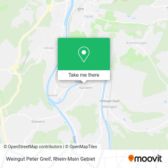 Карта Weingut Peter Greif