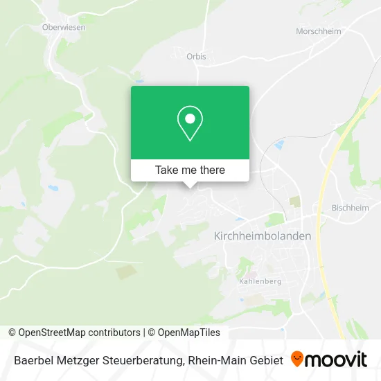 Карта Baerbel Metzger Steuerberatung