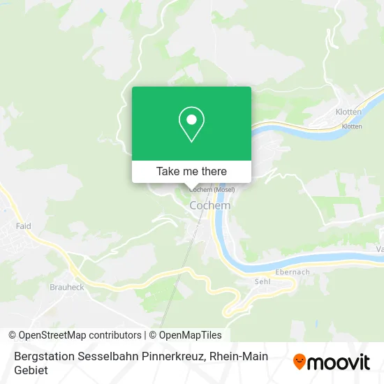 Карта Bergstation Sesselbahn Pinnerkreuz