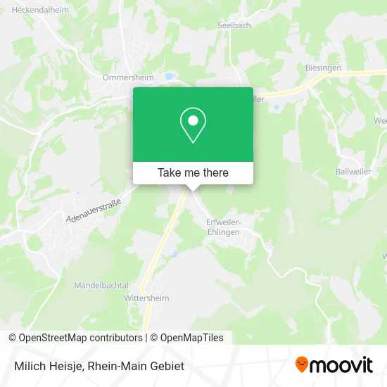 Карта Milich Heisje