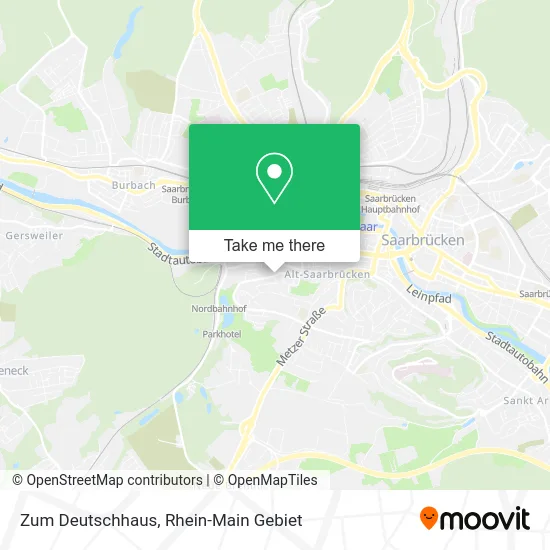 Карта Zum Deutschhaus