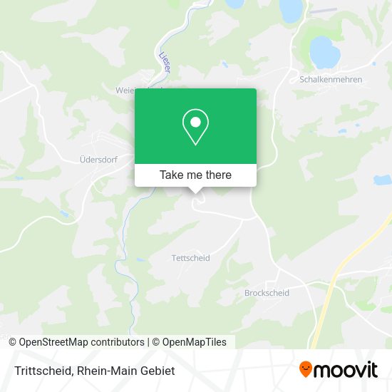 Карта Trittscheid