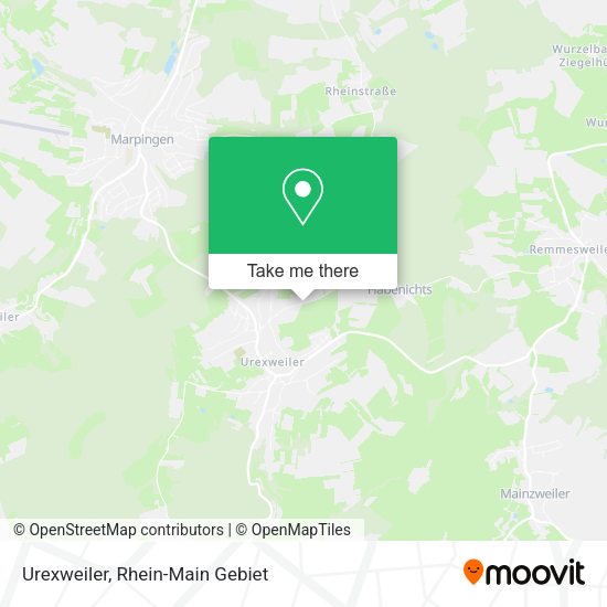 Карта Urexweiler