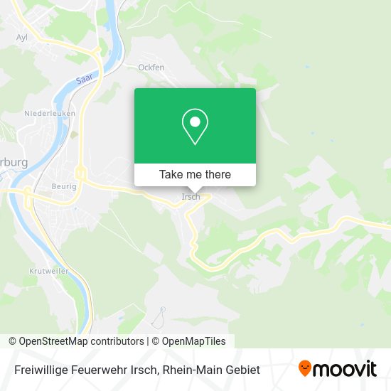 Карта Freiwillige Feuerwehr Irsch