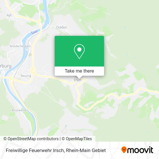 Карта Freiwillige Feuerwehr Irsch