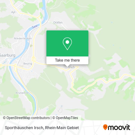 Карта Sporthäuschen Irsch