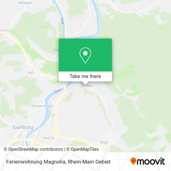 Карта Ferienwohnung Magnolia