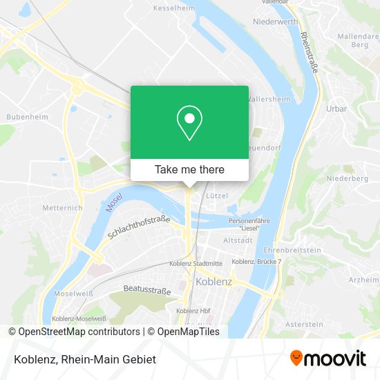 Карта Koblenz