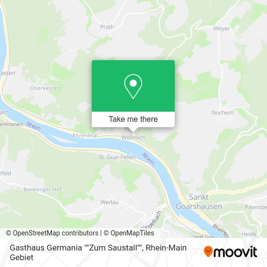 Карта Gasthaus Germania ""Zum Saustall""