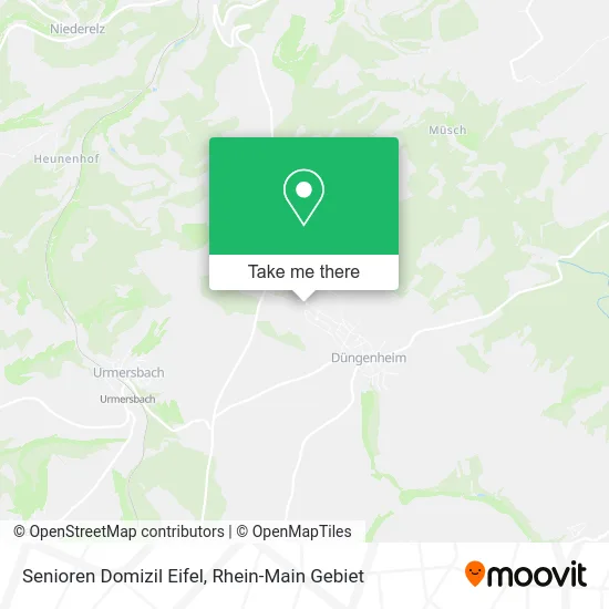 Карта Senioren Domizil Eifel