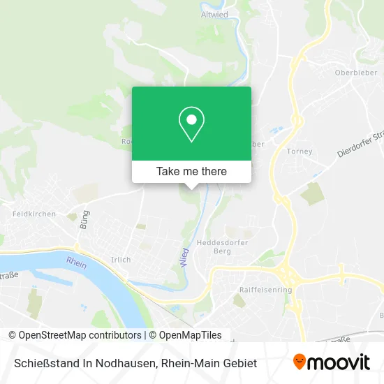 Карта Schießstand In Nodhausen