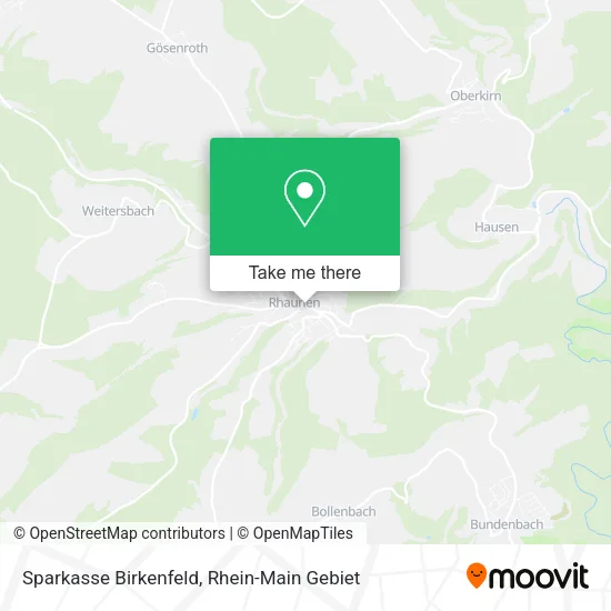 Sparkasse Birkenfeld map