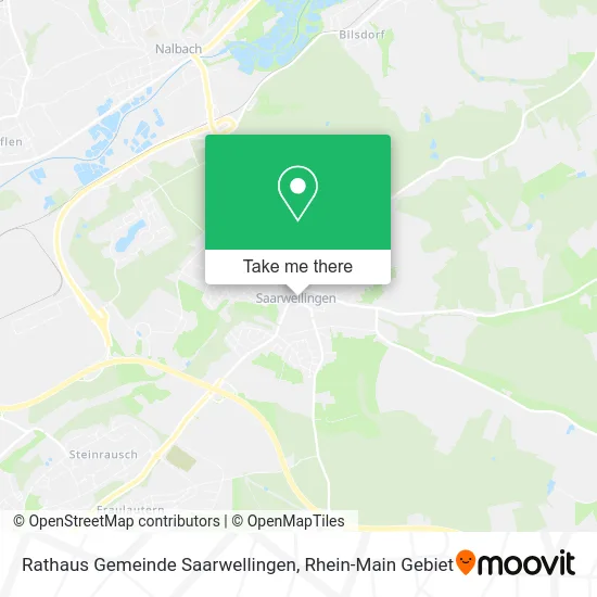 Rathaus Gemeinde Saarwellingen map