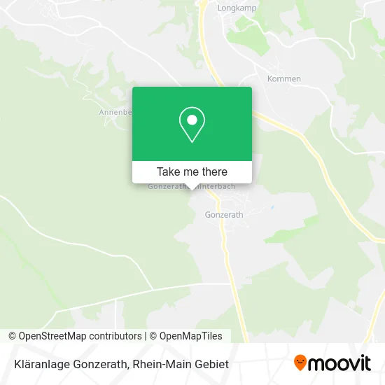Карта Kläranlage Gonzerath