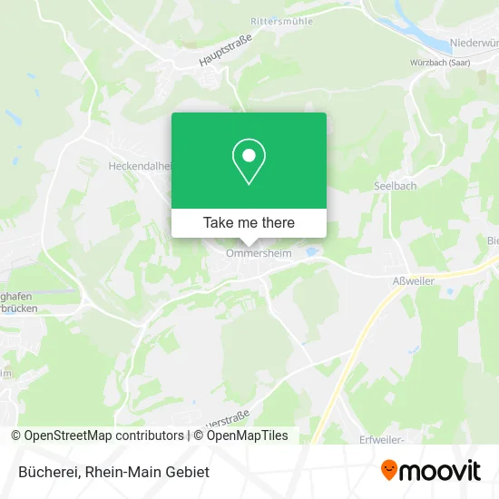 Карта Bücherei