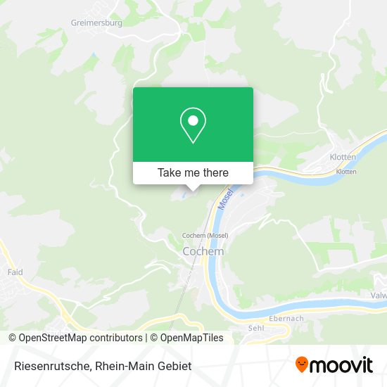 Карта Riesenrutsche
