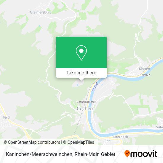 Карта Kaninchen/Meerschweinchen