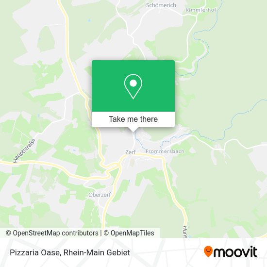 Карта Pizzaria Oase
