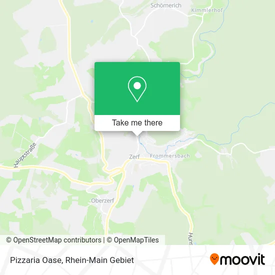 Карта Pizzaria Oase