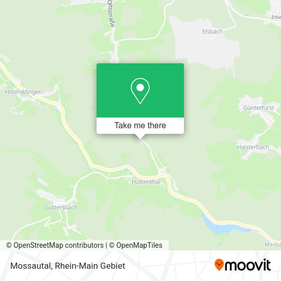 Карта Mossautal