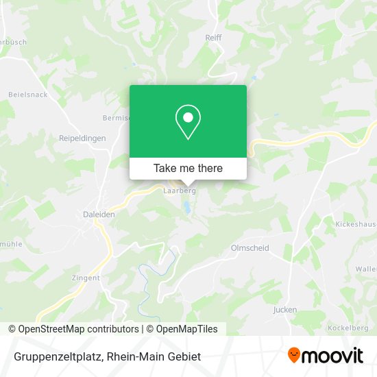 Карта Gruppenzeltplatz