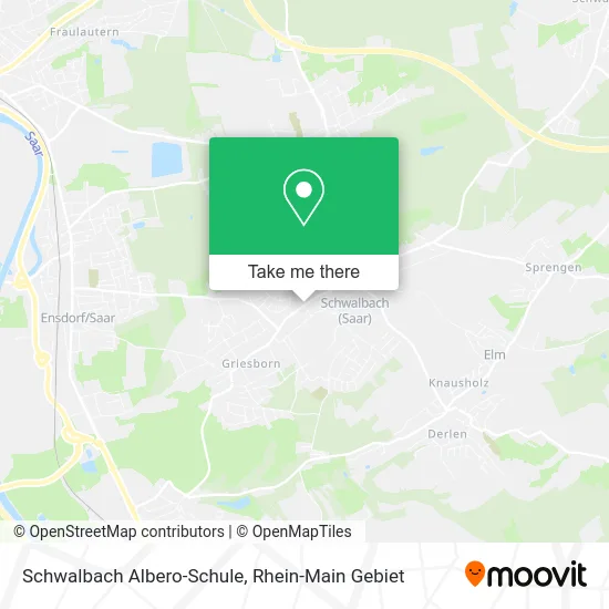 Карта Schwalbach Albero-Schule