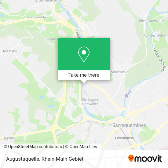 Augustaquelle map
