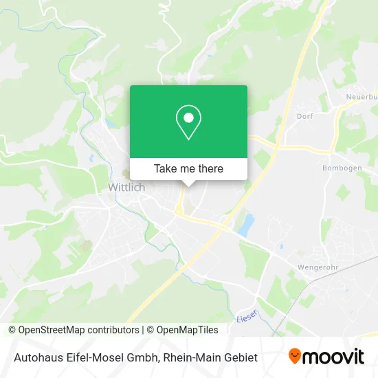 Карта Autohaus Eifel-Mosel Gmbh