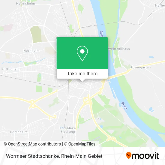 Карта Wormser Stadtschänke