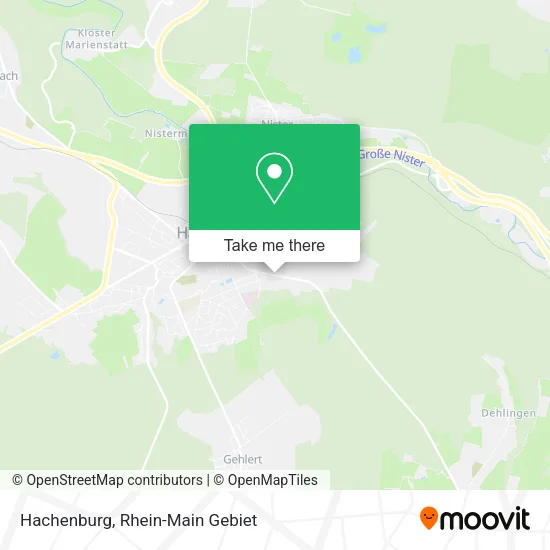 Hachenburg map