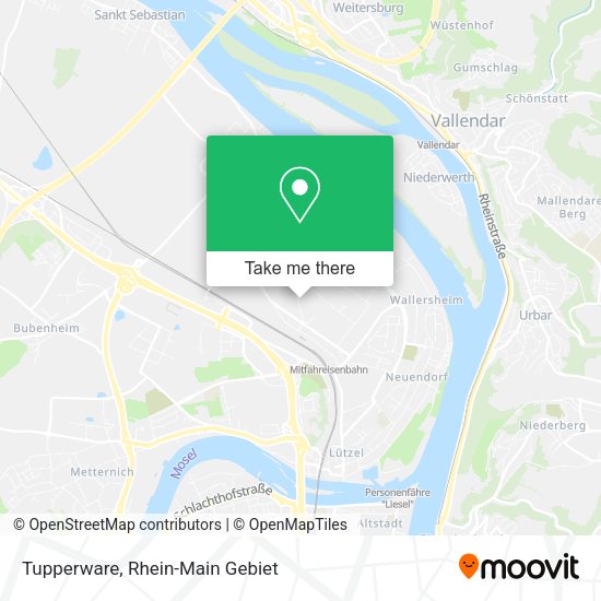 Карта Tupperware