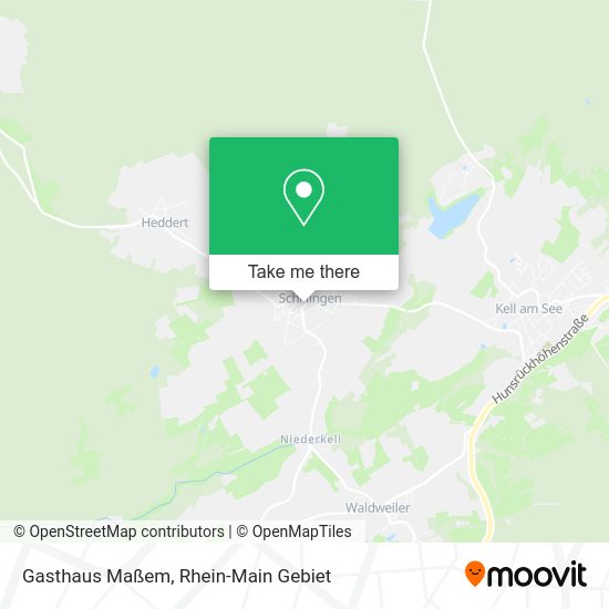 Карта Gasthaus Maßem