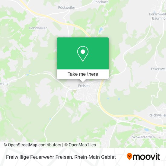 Карта Freiwillige Feuerwehr Freisen
