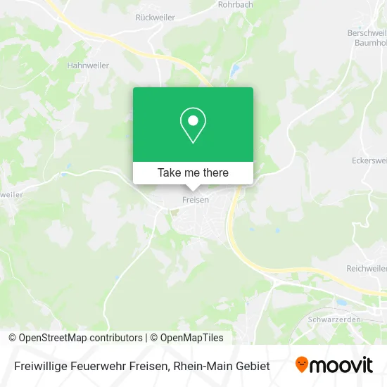 Карта Freiwillige Feuerwehr Freisen