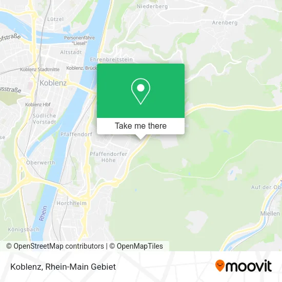 Карта Koblenz