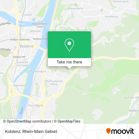 Карта Koblenz