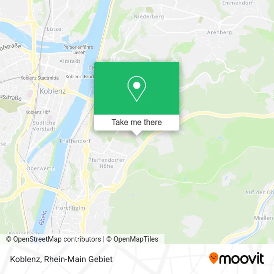 Карта Koblenz