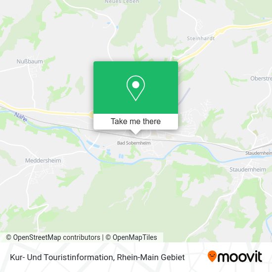 Карта Kur- Und Touristinformation