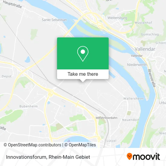 Карта Innovationsforum