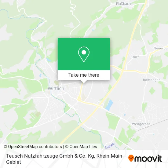 Карта Teusch Nutzfahrzeuge Gmbh & Co. Kg