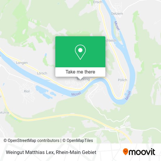 Карта Weingut Matthias Lex