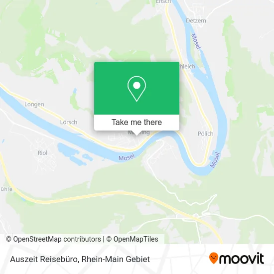Карта Auszeit Reisebüro
