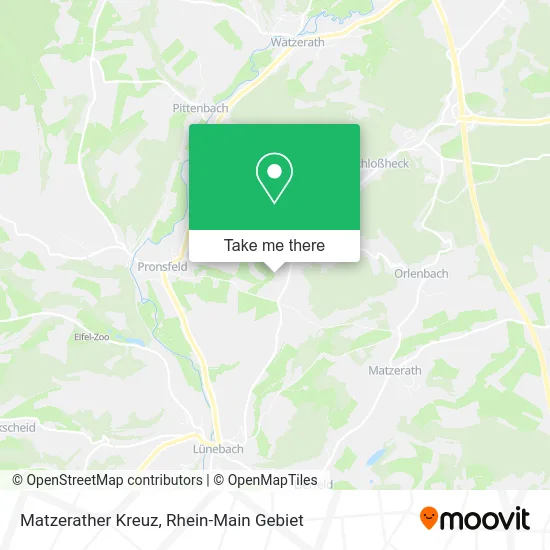 Карта Matzerather Kreuz