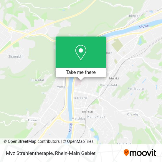 Карта Mvz Strahlentherapie