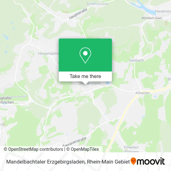 Карта Mandelbachtaler Erzgebirgsladen